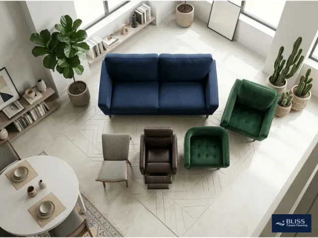 Different types of furniture upholstery cleaned professionally in Las Cruces NM