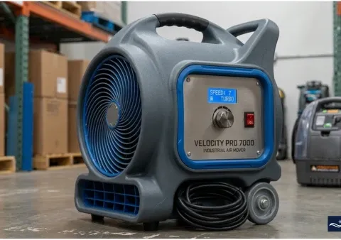 High velocity air movers used to dry carpets fast in Las Cruces NM