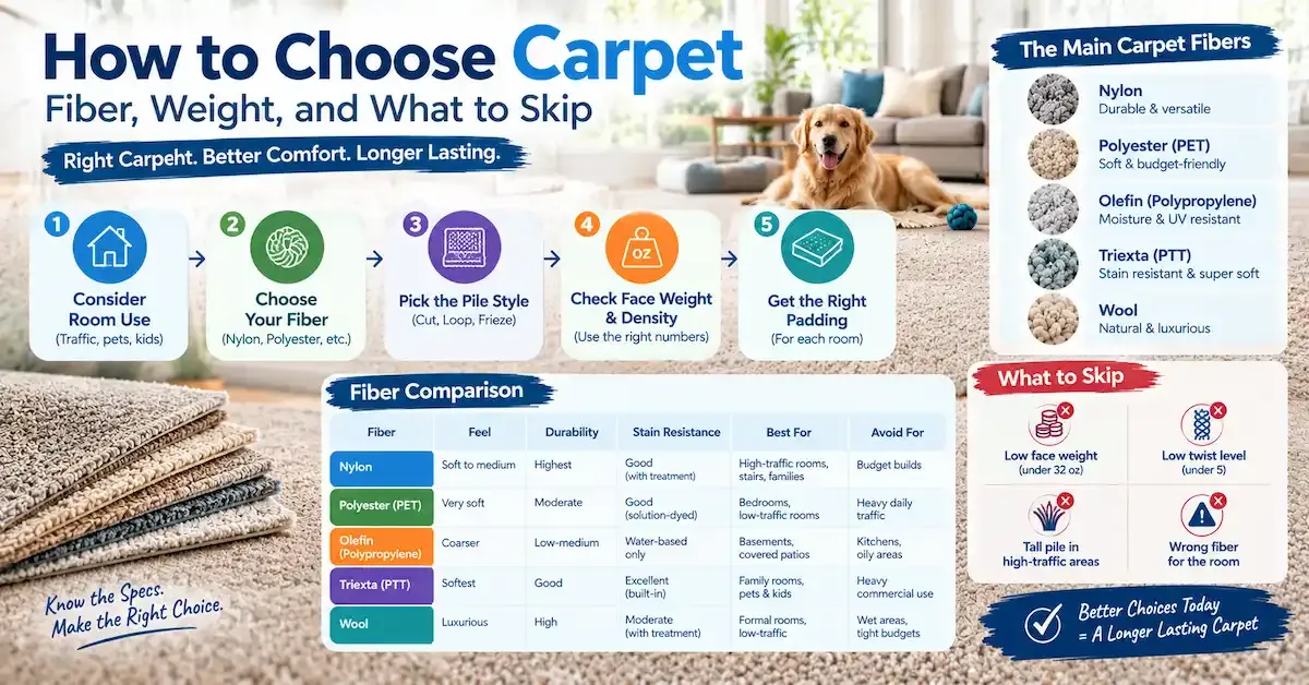How to choose carpet