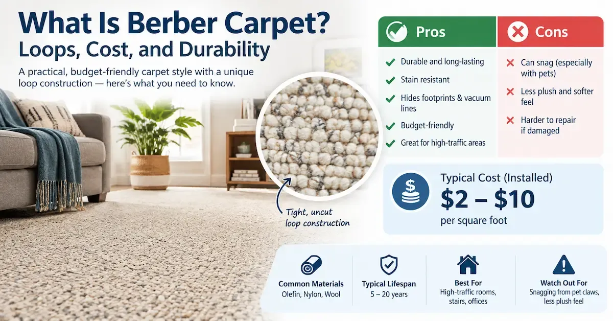 What is Berber carpet